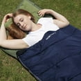 thumbnail image 5 of RedSwing Cotton Flannel Sleeping Bag, Cold Weather Envelope Style for Adults, 2 lb Fill, Camping and Backpacking, 5 of 8