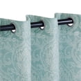 thumbnail image 3 of Impressions Yantha Jacquard Curtains Set of 2 with Grommet Top Header, 3 of 4