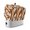 Chocolate, variant on Toaster Cover 2 Slice, Burnt Orange White Moire Dustproof Bakeware Oven Protector with Top Hook, Modern Abstract Art Waterproof Small Kitchen Appliance Toasters Dust Cover, 12"x7.5"x8"