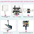 thumbnail image 1 of Modern Home Decor, Sublimation Graduation Fans Blank MDF Sublimation Grad Fans Hardboard Wood Sublimation Blanks for DIY Grad Class Of Memorial Decor, 1 of 5