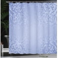 thumbnail image 3 of Ambesonne Vintage Shower Curtain, Classic Victorian Damask, 69"Wx75"L, Pale Ceil, 3 of 4