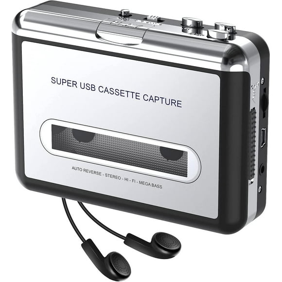 Portable Cassette Player/cassette To Mp3 Converter Capture Cassette Tape Gift