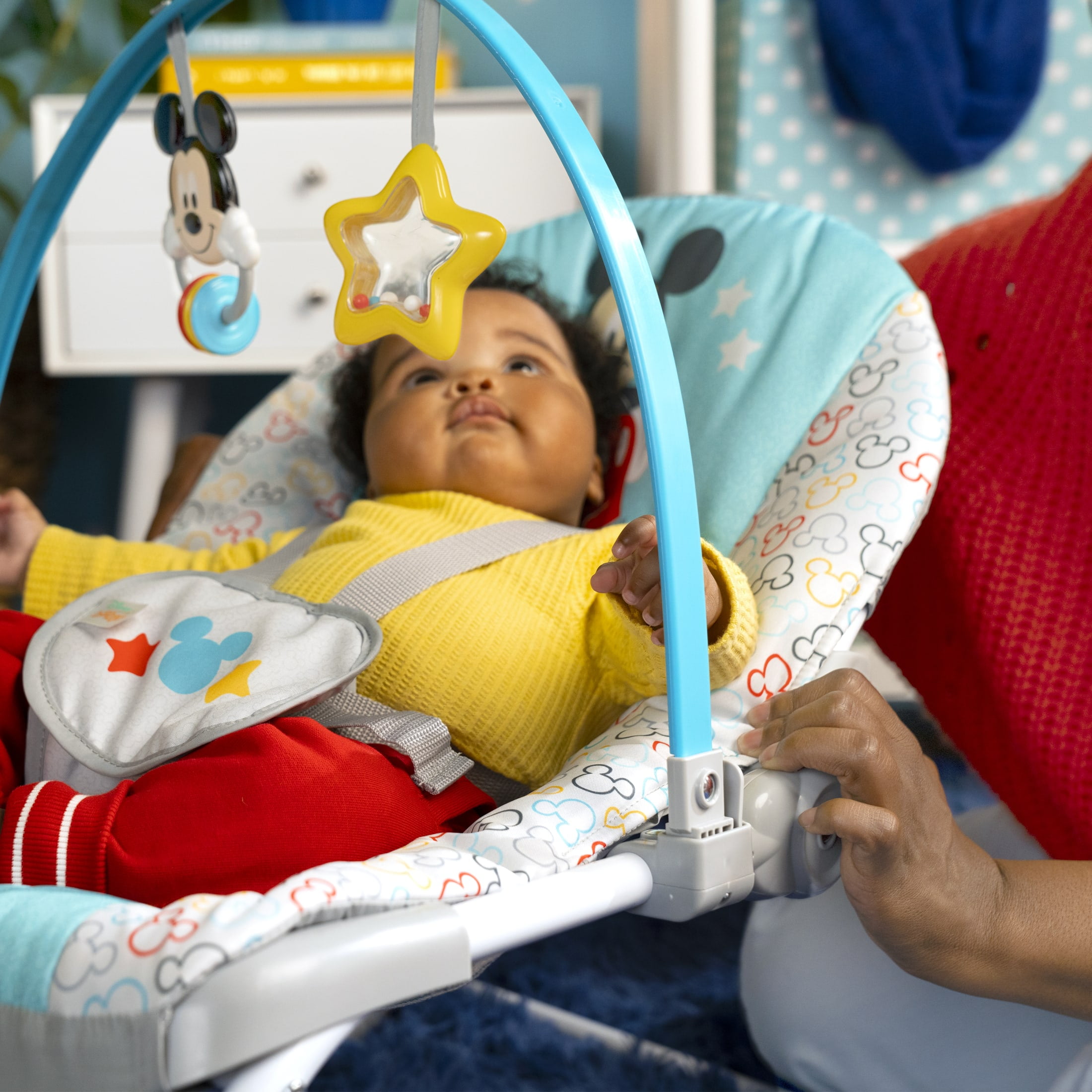 Disney Baby Mickey Mouse 2 in 1 Vibrating Rocker Chair in Bolivia at BOB 350 Rating 5