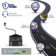 DECOMIL 4 Wheels Folding Motorized Mobility Scooter, Lightweight Electric Scooter with Long Battery Life, Premium Comfort Seat, and LED Lights, for Adults and Seniors, Supports up to 285 lbs