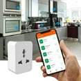 thumbnail image 1 of Dvkptbk WiFi Smart Plug With Remote Control & Timer Function & Power Consumption Statistics Work With & Assitant 10A Smart Socket 2.4G Wi-Fi On-ly - Black Friday Clearance, 1 of 7