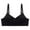 Black, variant on Bovxnpu Summer Girls Underwear, Seamless Training Bras for Girls, Girls Solid Color Soft Breathable Thin Style Student Bra Underwear 16 Years