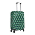 thumbnail image 3 of Daiia Peacock'S Tail Luggage Cover, Thickened Washable Travel Luggage Covers, Elastic Unique Baggage Covers for 18-20 inch Luggage-Large, 3 of 9