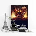 thumbnail image 3 of Póster de película vintage Cobra Kai, impresión en lienzo, arte de pared, decoración del hogar, película clásica, escena de acción, colgante de pared, 3 of 5