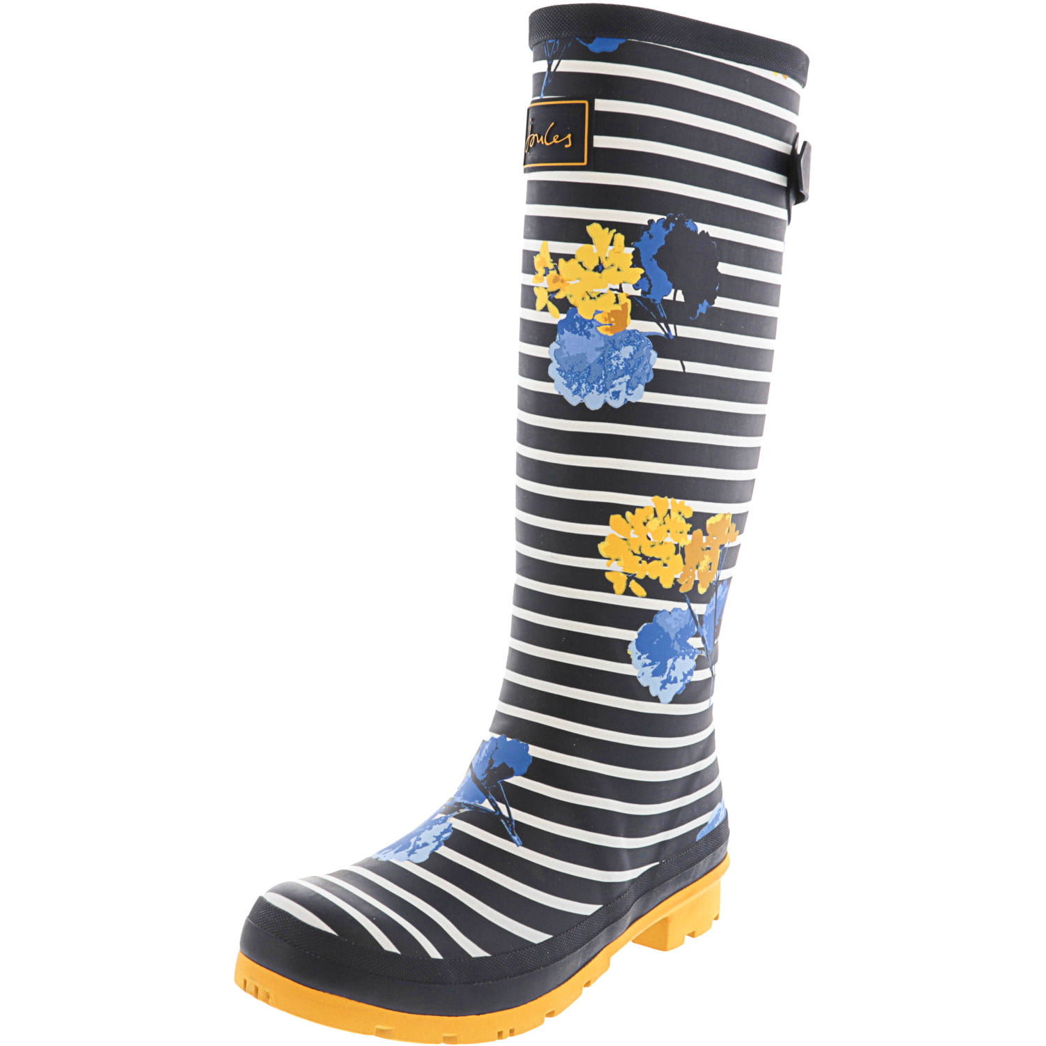 Joules Women's Molly Welly Knee-High Rubber Rain Boot 