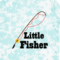 thumbnail image 4 of Inktastic Little Fisher Fishing Boys or Girls Toddler T-Shirt, 4 of 5