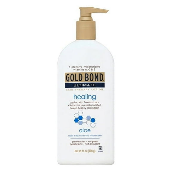 Gold Bond Ultimate Healing Skin Therapy Lotion, Fresh Clean Scent - 14 Oz