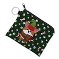 thumbnail image 4 of kurtrusly Chang Purse Christmas Gift Water Resistance Storage Bag Simple Style Key Pack Thick Lining Small Wallet Polyester Coin Purses lqb3034, 4 of 5