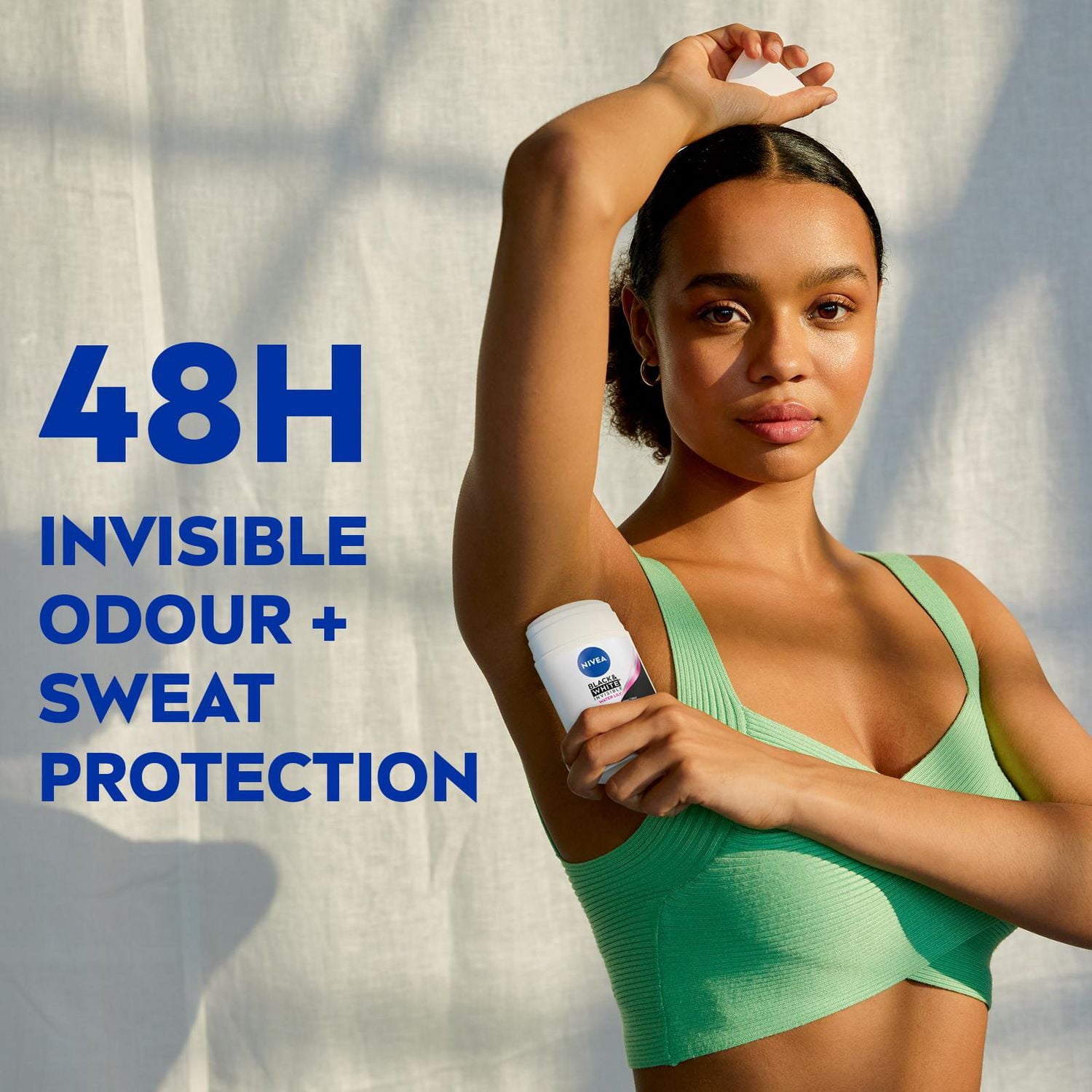 NIVEA Black & White Invisible Water Lily Anti-Perspirant Stick