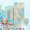 thumbnail image 3 of 100pcs Sea Fans Guest Napkins Disposable Paper Pack Coastal Napkins for Summer Bathroom Powder Room Wedding Anniversary Holiday Bridal & Baby Shower Decorative Towels, 3 of 11