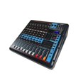 thumbnail image 3 of Professional 8-channel Mixing Console With 600W*2 Power Amplifier Mixer Suitable For Stage Party Recording Studio ,Easy to Operate, 3 of 6