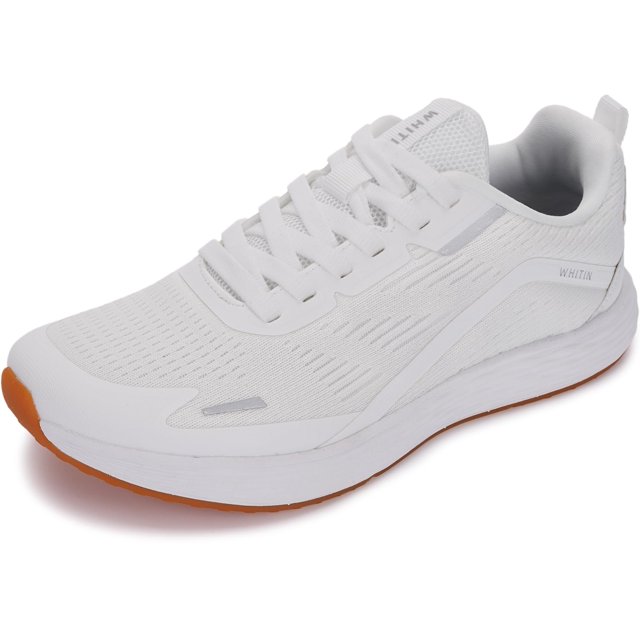 Zapatillas para correr WHITIN Zero Drop Wide Toe 41 para mujer, blancas