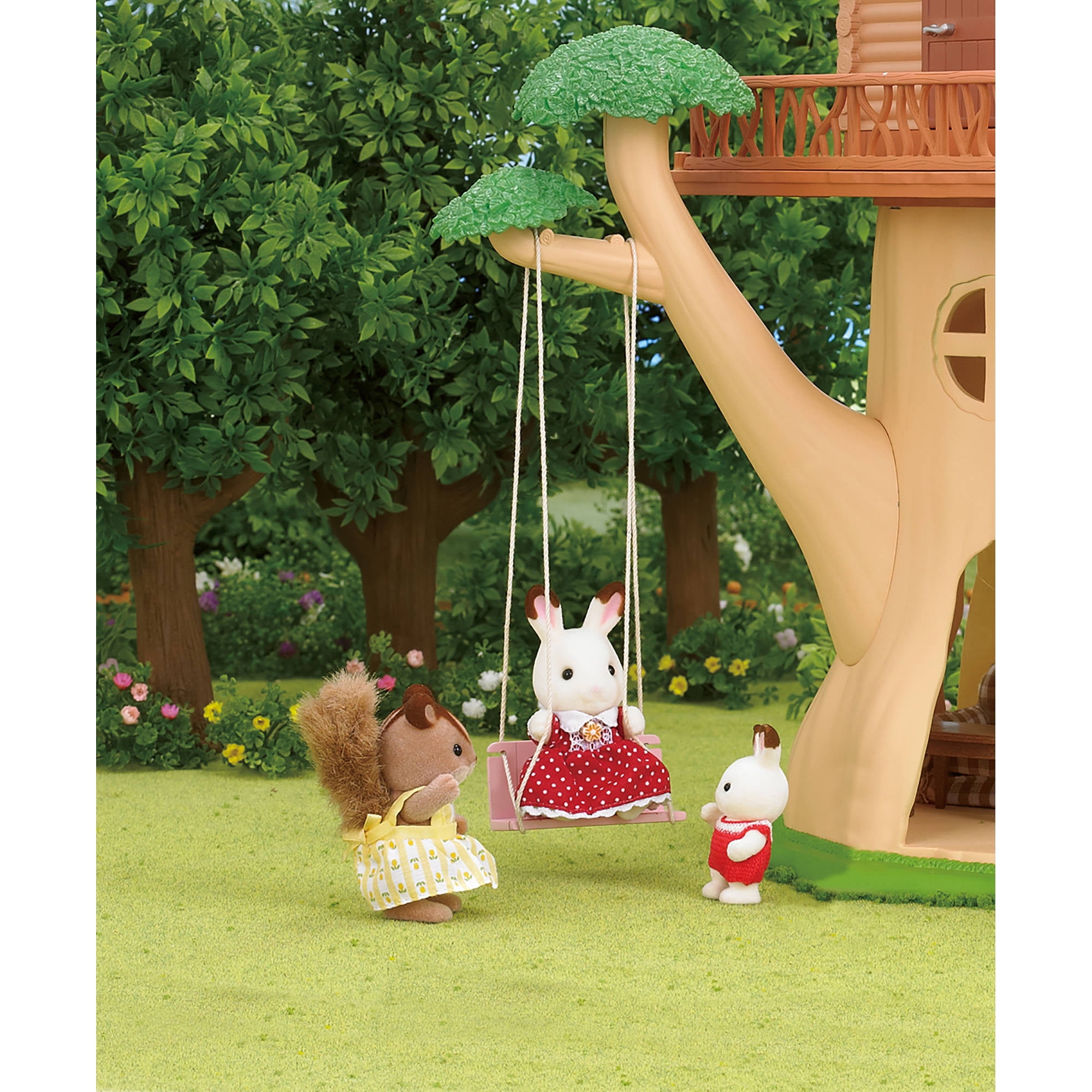 calico critters treehouse gift set