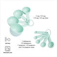 thumbnail image 2 of Measuring Cups and Spoon Set KitchenAid 9 Piece Spearmint, 2 of 6
