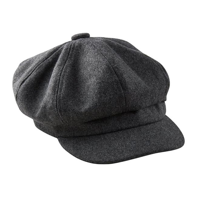 Design Imports 810409 News Boy Cap Hat - Gray - Walmart.ca