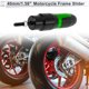 thumbnail image 2 of Protector de guardabarros de aleación de aluminio de 10mm para motocicleta, slider de marco, protección contra choques, 40mm, 185mm, verde, 1 Pc, 2 of 7