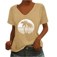 thumbnail image 1 of Birdeem T-Shirt Sans Manches à Col en V Imprimé Mode Décontractée pour Femmes, 1 of 9
