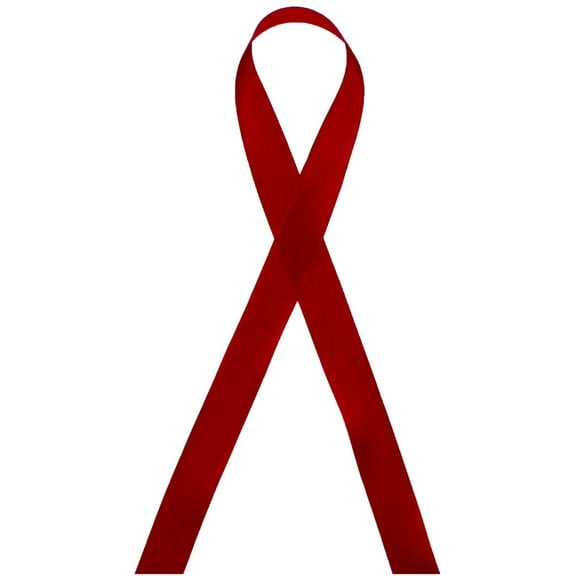 Seam Binding Rayon Ribbon 1/2-Inch x 100 Yards (017 - Basque Red)