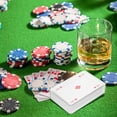 thumbnail image 4 of 4pcs Transparent Plastic Playing Card Boxes Poker Game Deck Holders, 4 of 9