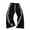 Black, variant on Mens Sweat Pants Fall Athleisure Color Block Straight Leg Striped Slacks Sports Pants Loose Drawstring Trousers Men's Athletic Pants