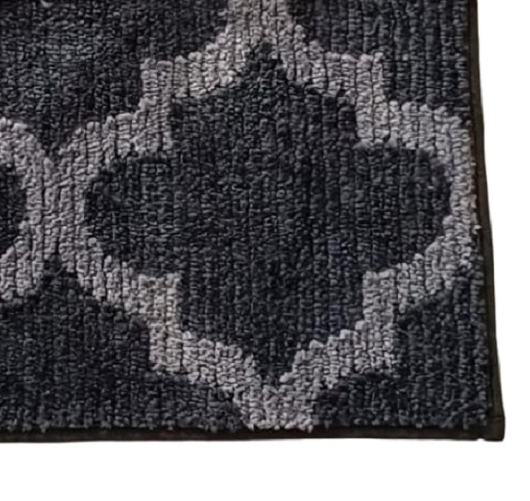 Home Decor Inc. Austin Micro 2-Piece Bathmat Set – 18" x 18" & 18" x 28", Soft Microfiber, Absorbent & Skid-Resistant Ensemble de tapis de bain Austin Micro 2 pièces de Home Decor Inc. – 45,7 x 45,7