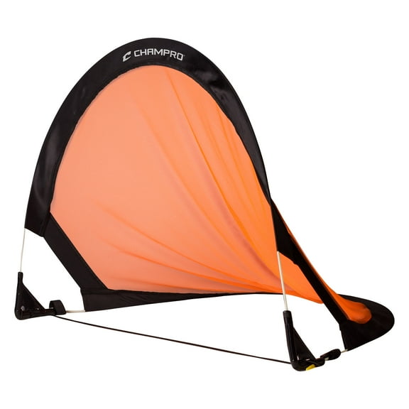 CHAMPRO Pro Pop-Up Soccer Goal, 3'x2'