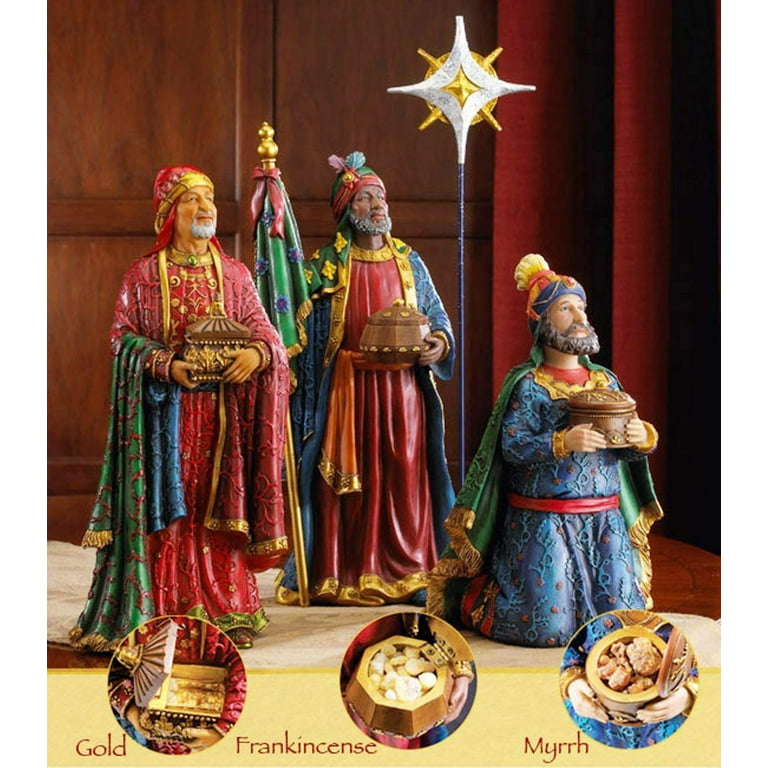 Gold Frankincense and Myrrh Christmas Gift Set, Frankincense Resin, Incense,  Nativity, Religious Gift, Wise Men Gifts, Traditional Gift 
