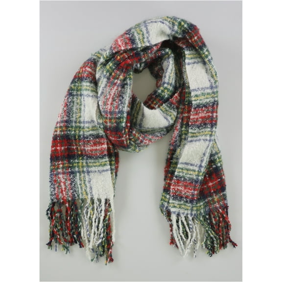 American Eagle Womens Frindge Scarf, Multicoloured, One Size