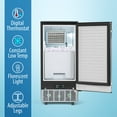 Deco Chef Ice Machine Under Counter, Makes 80lb Quality Cubes/Day