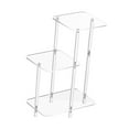 thumbnail image 4 of Lipstore Table d'Appoint en Acrylique Mobilier Simple 3 Niveaux pour Bureau Appartement Salon Carré, 4 of 8