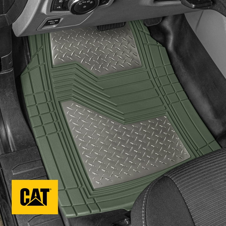 Cat® DiamondShield™ Rubber Floor Mats for Cars Trucks SUV