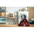 thumbnail image 2 of Ahgly Company Machine Washable Indoor Square Transitional Grapefruit Red Area Rugs, 8' Square, 2 of 7