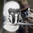 thumbnail image 1 of Inkblot Mask Color Change Watchmen Rorschach Walter Kovacs Cosplay White Halloween Costume Party Ful, 1 of 4