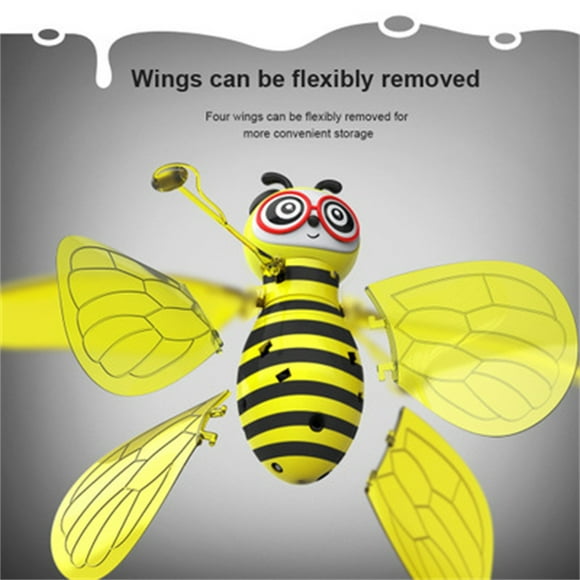 Funix Little Bee UAV - Gesture Sensor Flying Vehicle, Suspended Children's Toy, STEM Toy, Learning Toy, Educational Toy, Creative Toy, Family Fun, Sensory Toy, Drone Toy