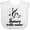 AA-White, variant on Inktastic Future Treble Maker Funny Music Girls Baby Bib