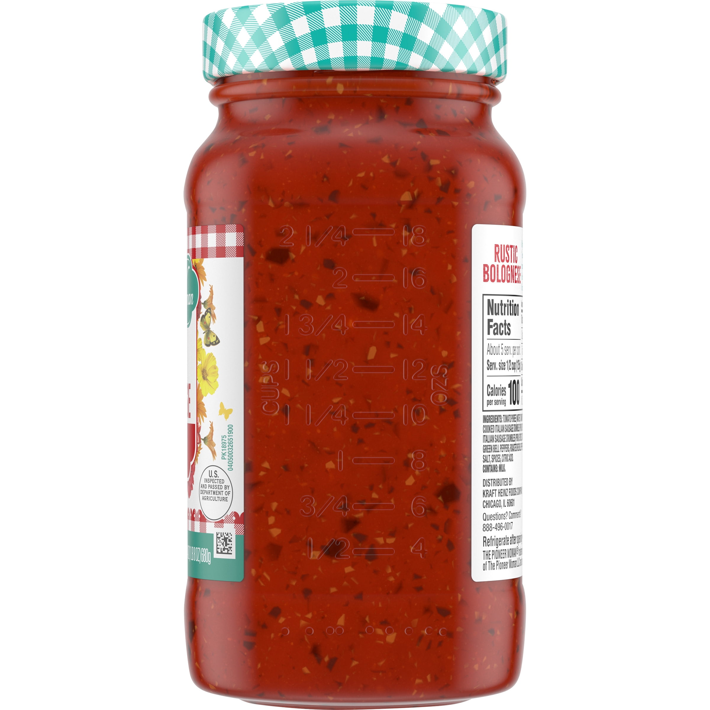 The Pioneer Woman Rustic Bolognese Pasta Sauce, 24 oz Jar