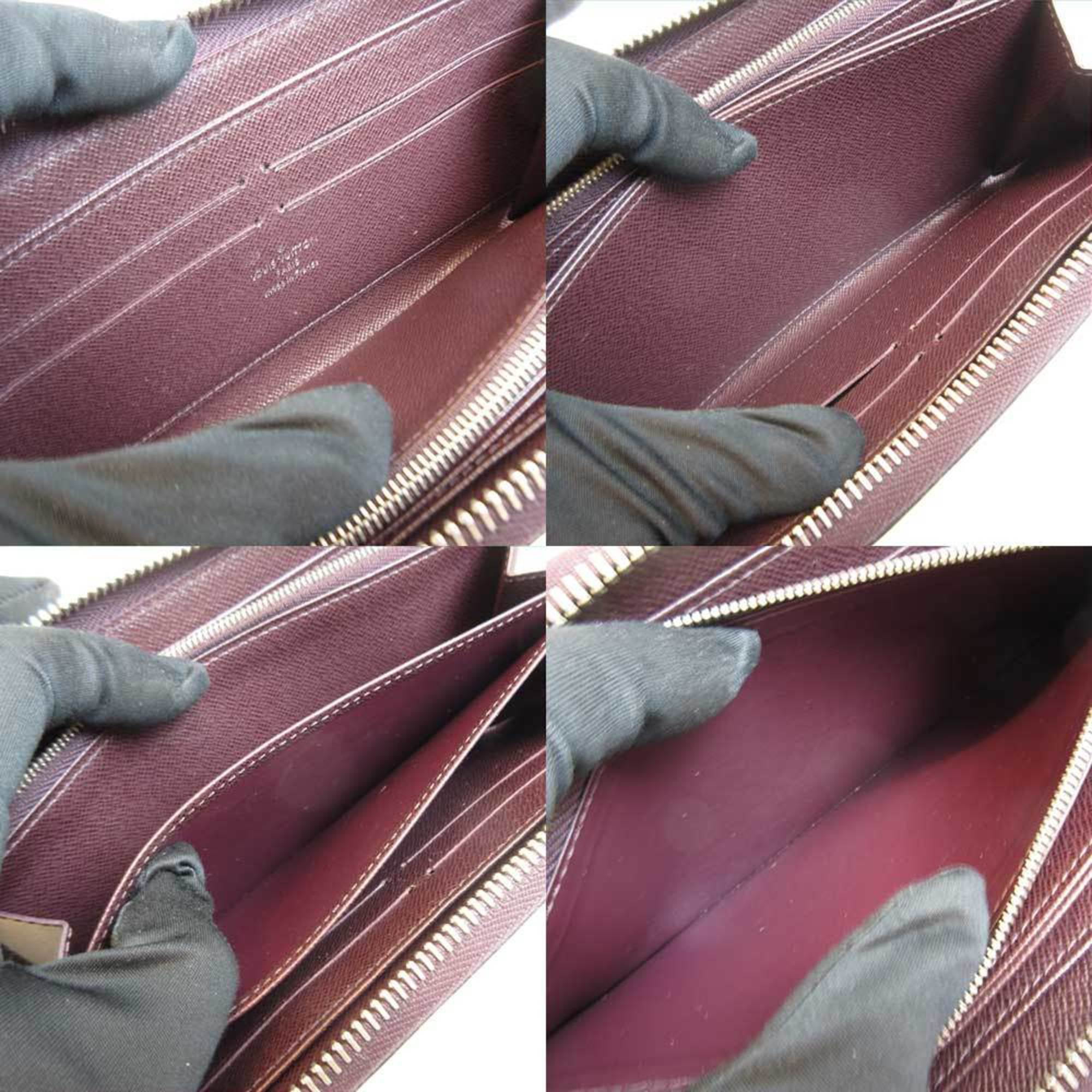 Zippy vinyl wallet Louis Vuitton Brown in Vinyl - 34750034