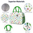 thumbnail image 4 of Womens White Cartoon Dinosaurs Pattern Lunch Box for Work,Insulated Lunch Bag for Women,Loncheras Para Mujer,Leakproof Adult Lunch Bag for Work,Beach,Travel,Picnic,Camping, 4 of 7