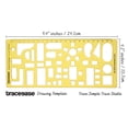 thumbnail image 6 of Traceease House Interior Floor Plan Design & Furniture Templates for Tables/Sofa/Chair,Drafting Tools-Furniture Stencils, 6 of 6