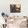 thumbnail image 5 of Lsque Sunset Meditating Doberman Print Wall Art – Decorative Picture for Living Room, Bedroom, and Office (Horizontal), 5 of 6