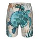 thumbnail image 3 of Balery Watercolor Sea Turtle Traje de Baño Estilo Hawaiano para Hombre, Shorts de Secado Rápido con Bolsillos-X-Large, 3 of 6
