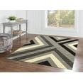 thumbnail image 3 of Claremont X's Black/Grey Rug, Multiple Sizes, 3 of 4