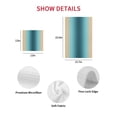 thumbnail image 7 of Turquoise Yellow Ombre Kitchen Dish Towels for Drying Dishes Set of 2, Farmhouse Modern Gradient Art Waffle Weave Microfiber Hand Tea Bathroom Towels Quick Dry & Absorbent Towel 15.7x23.6, 7 of 7