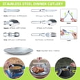 thumbnail image 4 of Tableware suit,Set 16pcs Pot Pentole Da Camp Cook Set Pot Pan Set Da Cookware Set 16pcs Set Cookware Pan Set Camp Set Di Pentole Cookware Pans Set Kit Non-stick Pot Set Picnic Kettle Set With, 4 of 7