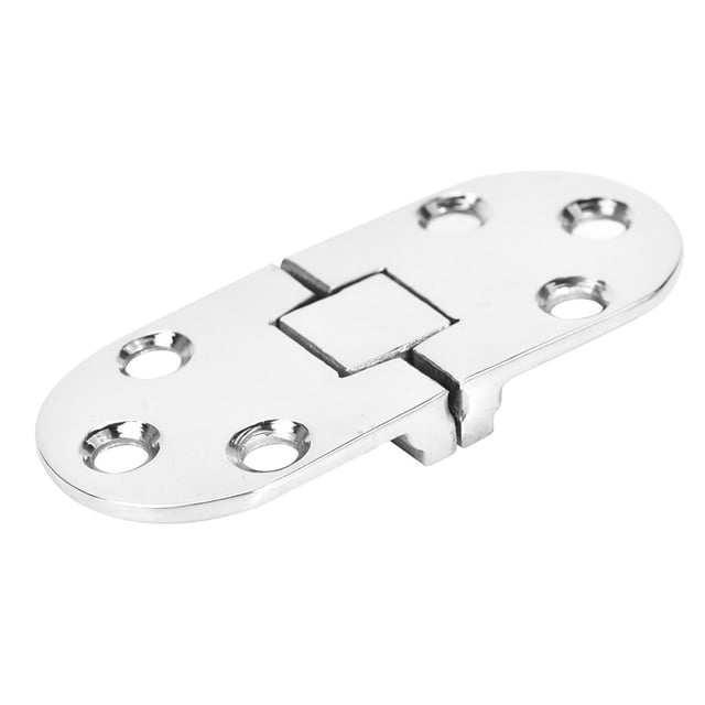 Bisagra de acero inoxidable, herramienta de instalación doméstica para pulido de espejo integrado, 80x30mm