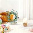 thumbnail image 2 of Front Door Wreath for Spring Summer, Denbek 32Cm Artificial Wreath for Front Door - Colorful & Full Faux Flower and Greenery Arrangement, 2 of 5
